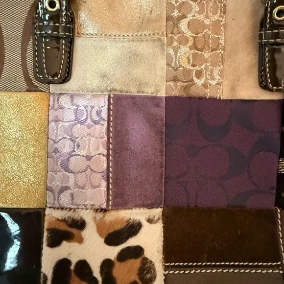 Vintage Coach shoulder Bag - Multicolor - Picture 2 of 7